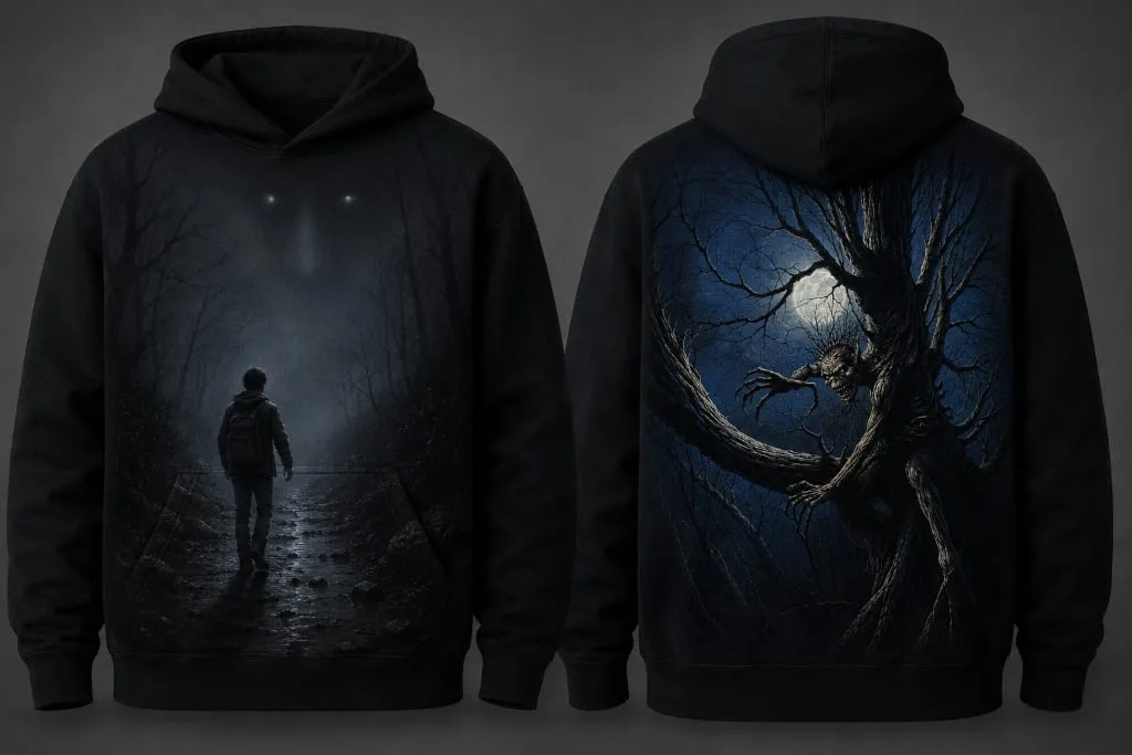 Iron Maiden Fear of the Dark Hoodie — front view